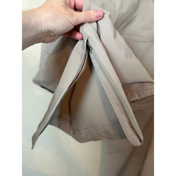 Columbia Women’s Zip Off Hiking Pants Shorts Tan Khaki Convertible Medium 8 - Picture 5 of 7